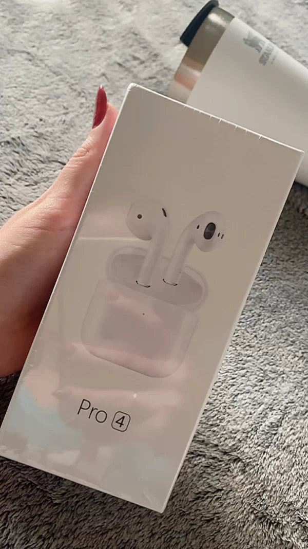 Fone de ouvido Pro 4 AirPods Via bluetooth TWS - Image 4