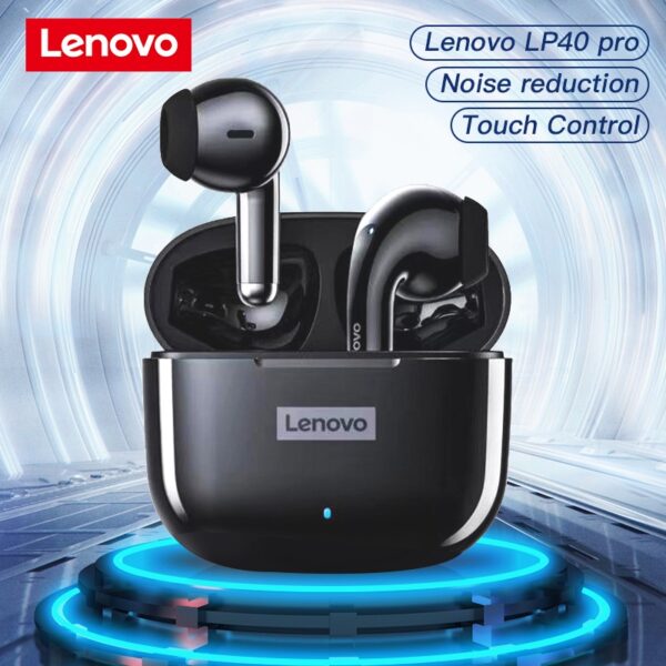 Fone de Ouvido Lenovo Lp40 Original Pro Sem Fio Bluetooth