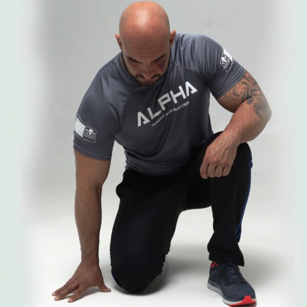 Camiseta Masculina ALPHA Dry Fit Academia Treino Fitness - Image 2