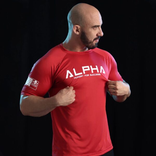 Camiseta Masculina ALPHA Dry Fit Academia Treino Fitness - Image 3