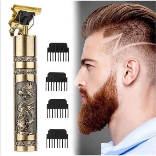 Máquina De Cortar Cabelo e Barba Masculina com Designer